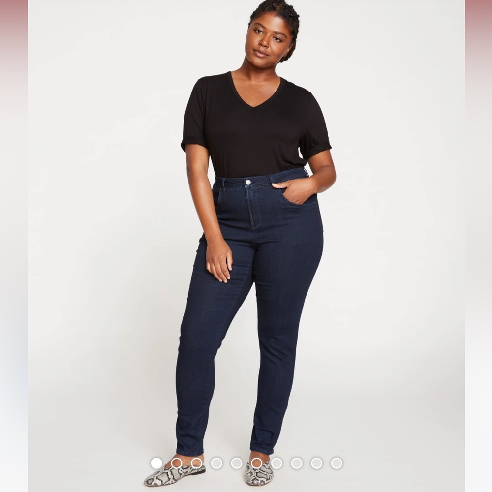 Seine High Rise Skinny Jeans 32 Inch Size 18